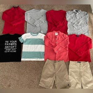 Boys size 8 clothing lot (majority polo Ralph Lauren)